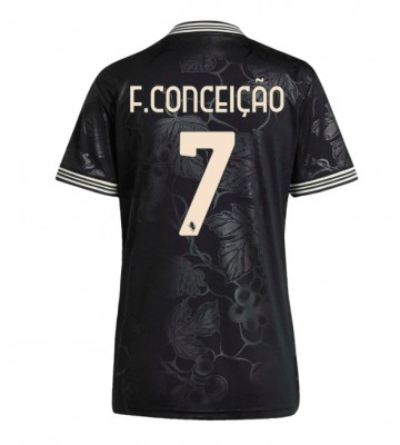 Juventus Francisco Conceicao #7 Terza Maglia Femmina 2025-26 Manica Corta Juventus Francisco Conceicao #7 Terza Maglia Femmina 2025-26 Manica Corta